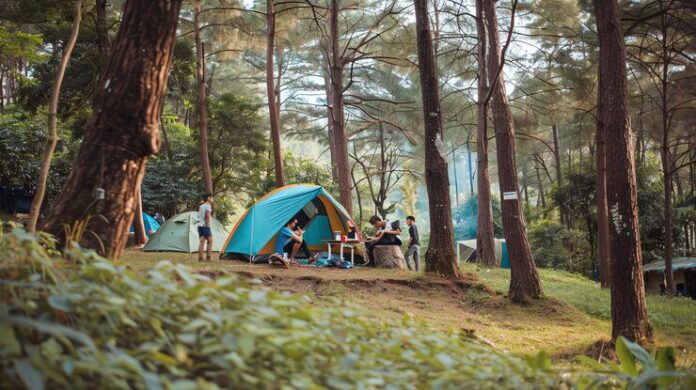 tempat camping di lembang murah