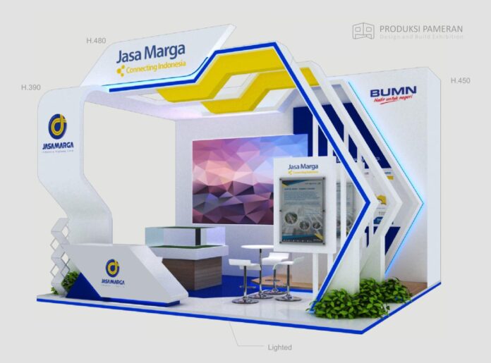 Contoh booth